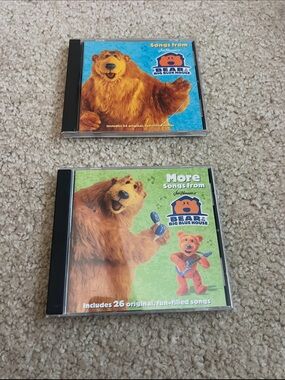 Jim Henson Bear in the Big Blue House vintage lot of 2 cds